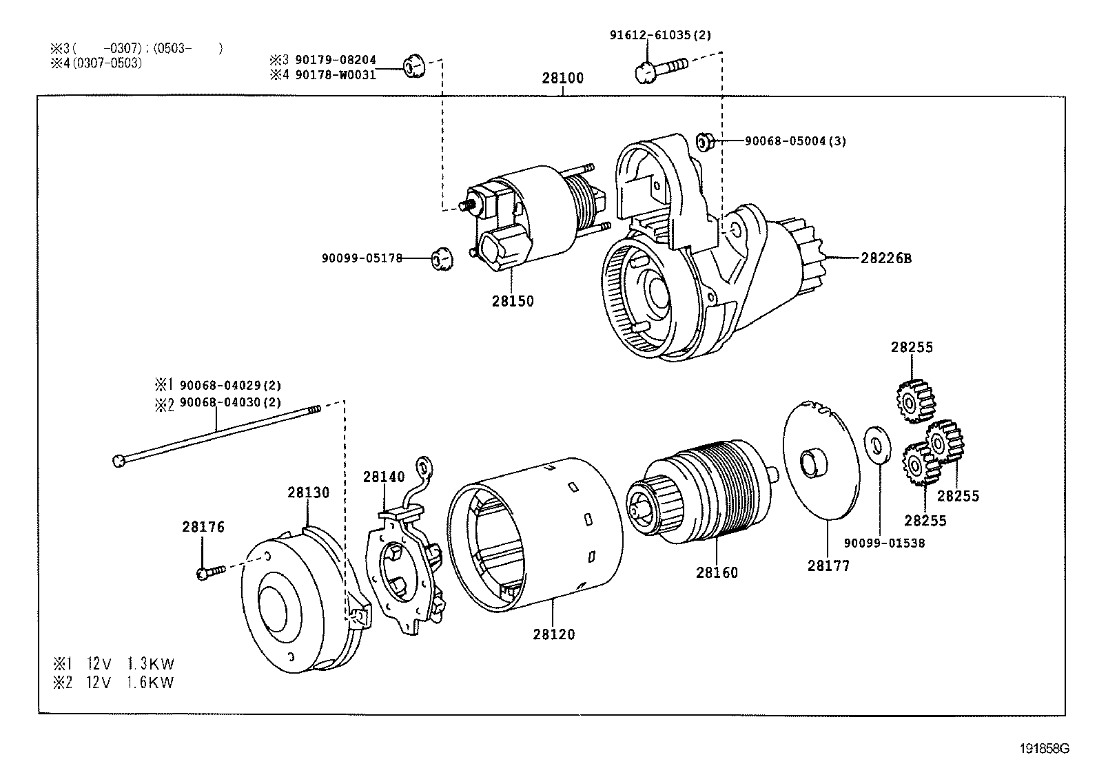 TOYOTA 28100-0H060 - Starter onlydrive.pro