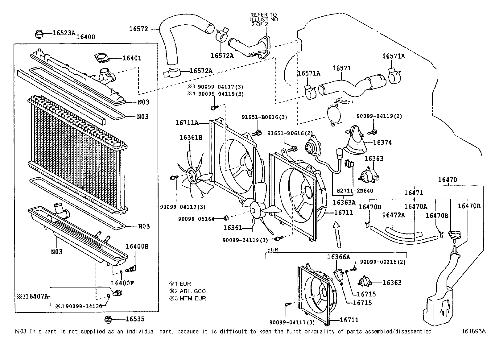 TOYOTA 164017A470 - Крышка, заливная горловина onlydrive.pro