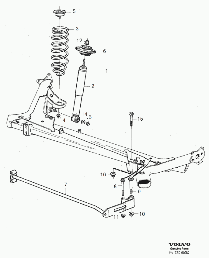 Volvo 271716 - Shock Absorber onlydrive.pro