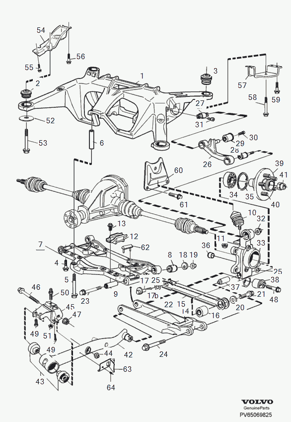 Volvo 914542 - Bearing Kit, wheel hub onlydrive.pro