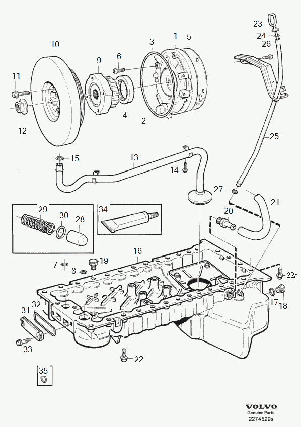 Volvo 8642559 - Tarpiklis, įsiurbimo kolektorius onlydrive.pro