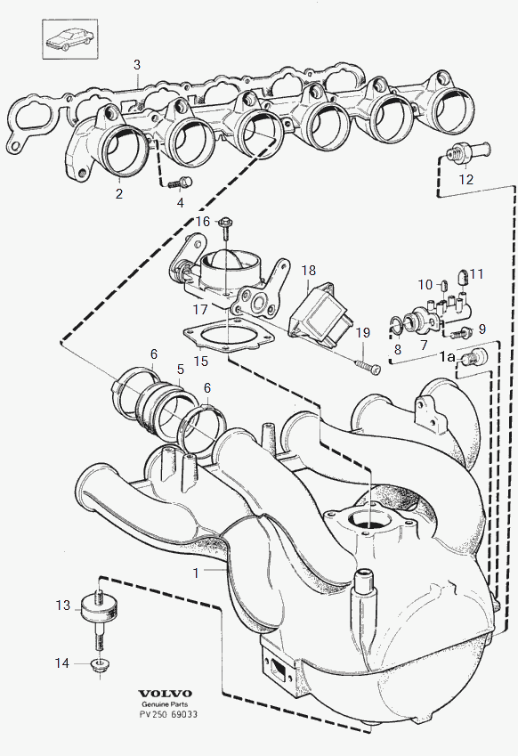 Volvo 977818 - Bulb, daytime running light onlydrive.pro