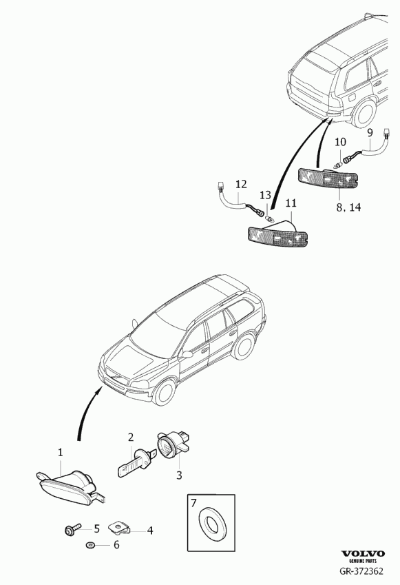 Volvo 989811 - Bulb, fog light onlydrive.pro