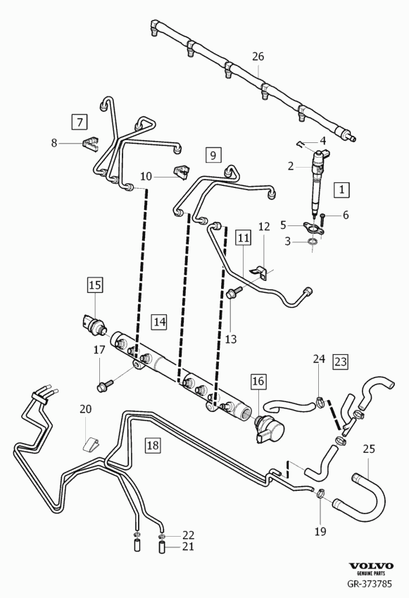 Volvo 31216662 - Pressure Control Valve, common rail system onlydrive.pro