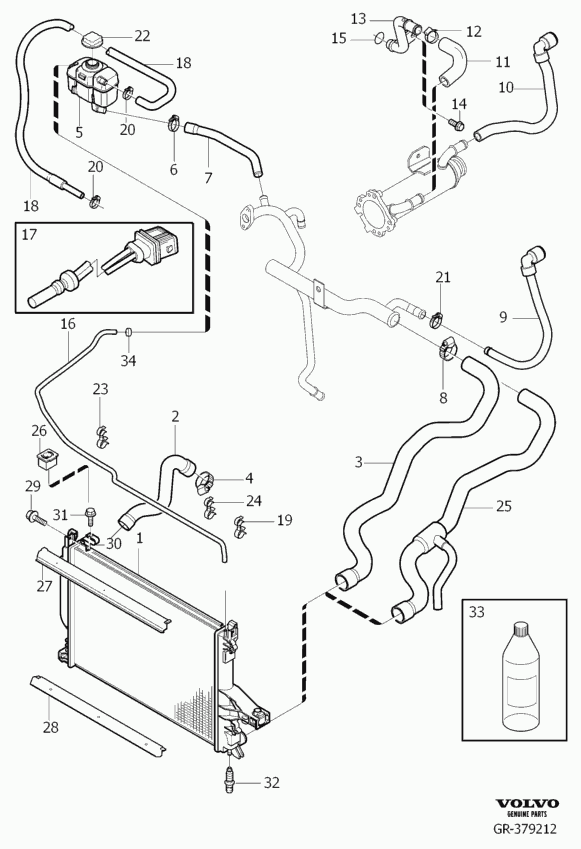 Volvo 9445462 - Sealing Cap, coolant tank onlydrive.pro