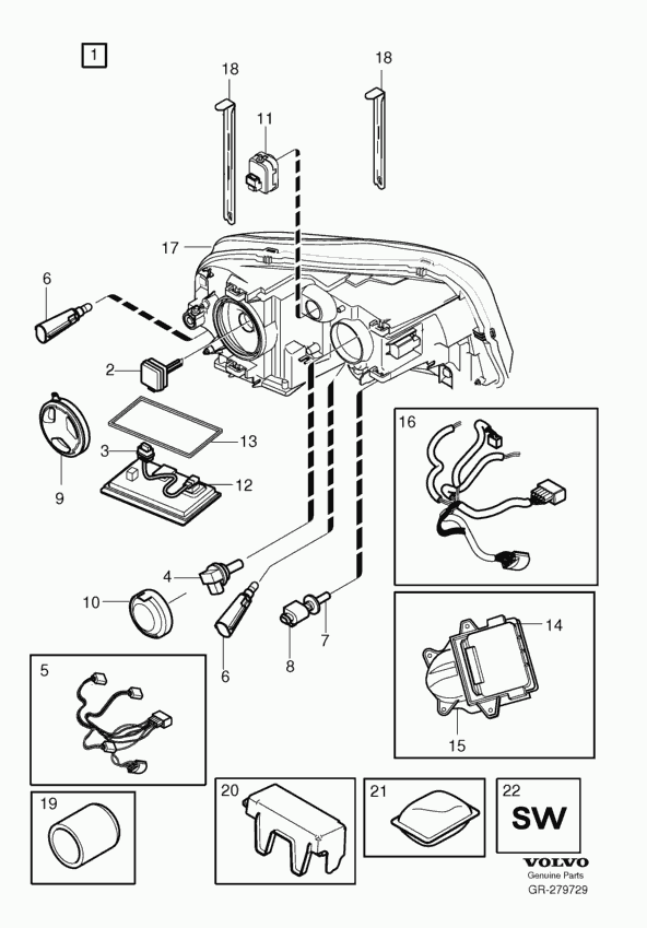 Volvo 30 763 954 - Bulb, spotlight onlydrive.pro