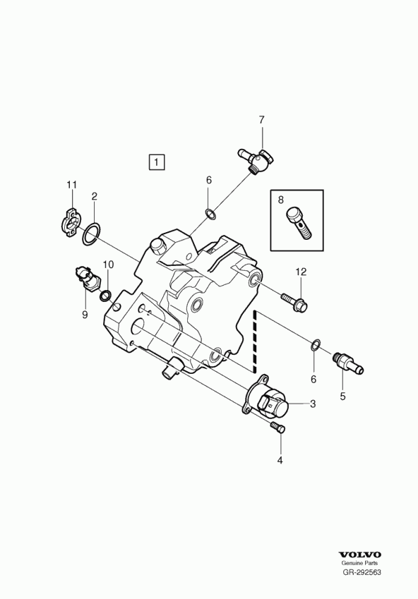 Volvo 30731402 - Control Valve, fuel quantity (common rail system) onlydrive.pro