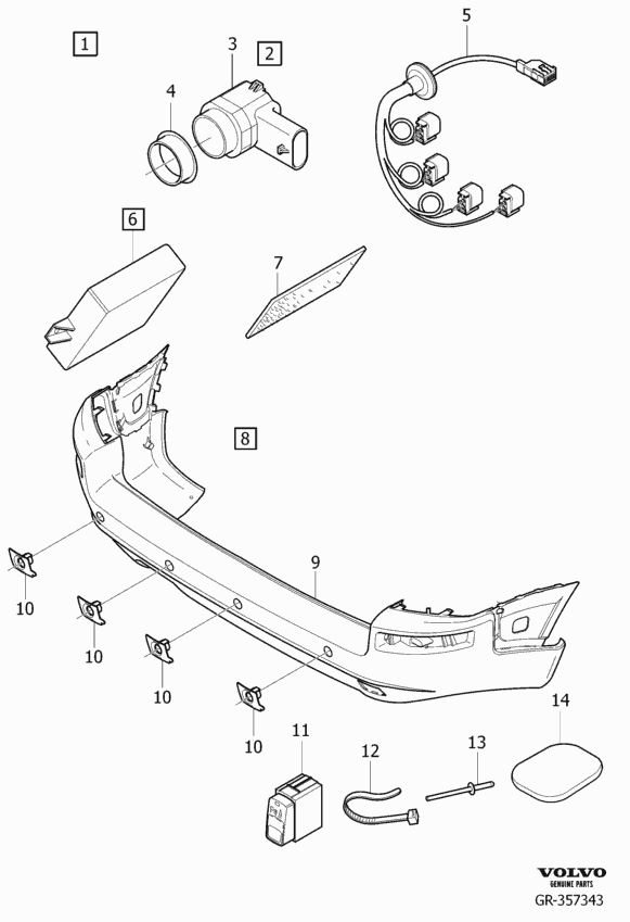 TOYOTA 31341637 - Sensor, parkimisabi onlydrive.pro