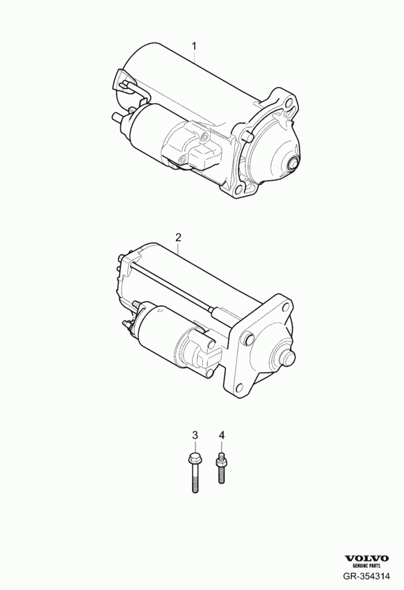 Volvo 36002642 - Starter onlydrive.pro