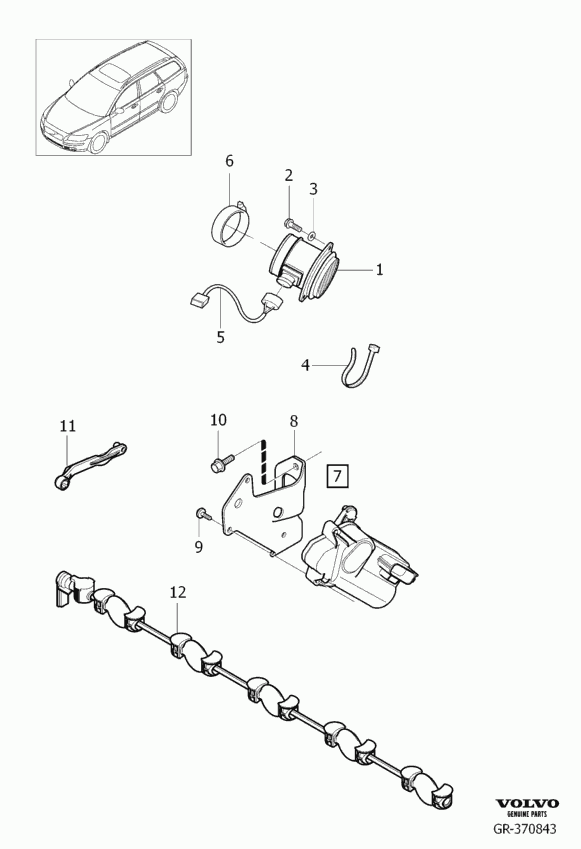 Volvo 31361223 - Air Mass Sensor onlydrive.pro