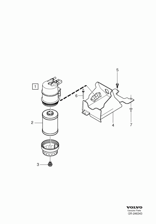 Volvo 31342919 - Fuel filter onlydrive.pro