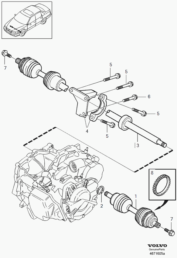 Volvo 9466017 - Andur,ABS onlydrive.pro