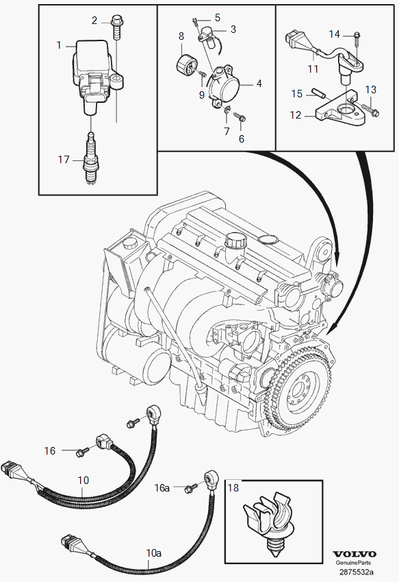 Volvo 9 432 570 - Knock Sensor onlydrive.pro