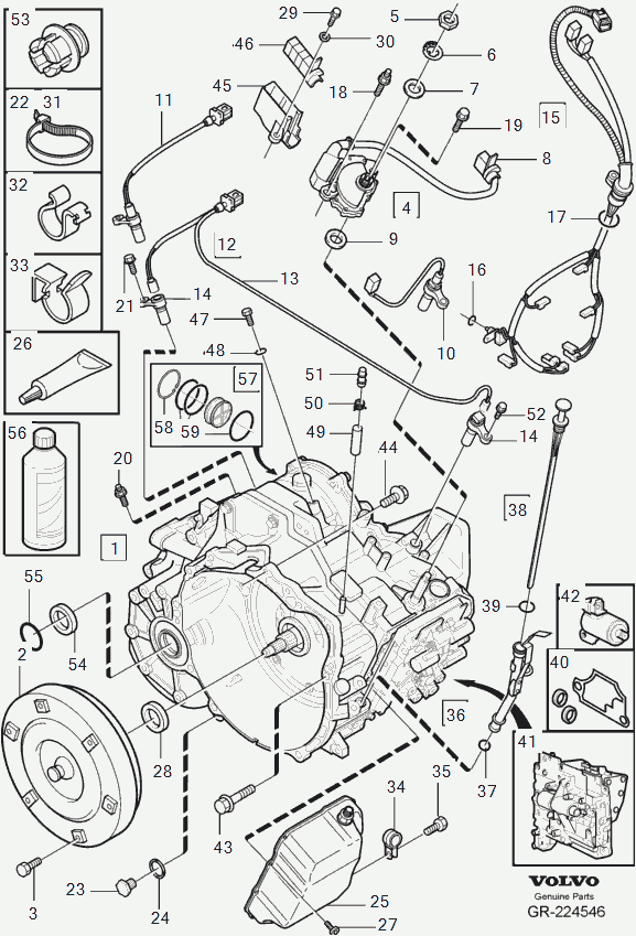 Volvo 1161540 - Automatic Transmission Oil onlydrive.pro