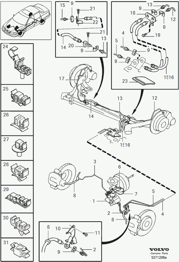 Volvo 3516568 - Jarruletku onlydrive.pro