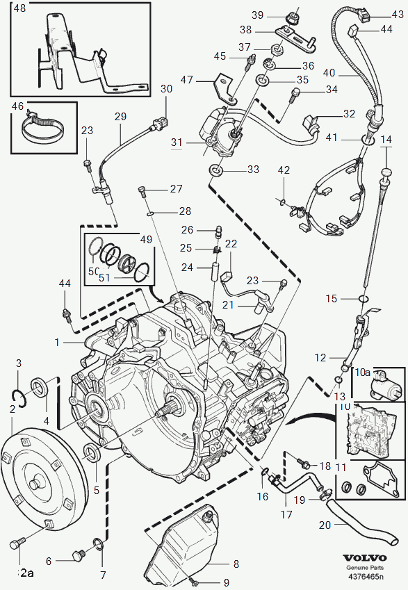 Volvo 30713944 - Torque Converter onlydrive.pro