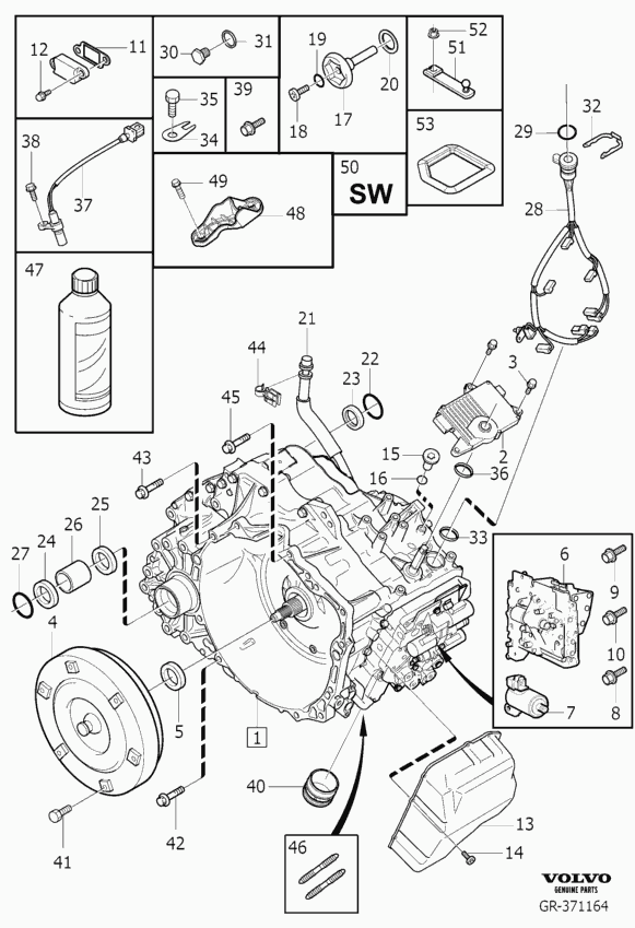 Volvo 31256774 - Automātiskās pārnesumkārbas eļļa onlydrive.pro