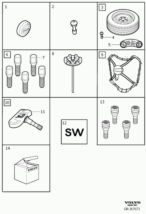 Volvo 31 302 098 - Valve Repair Set, (tyre press. control system) onlydrive.pro