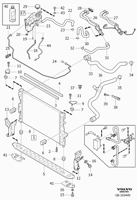 Land Rover 31368361 - Radiators, Motora dzesēšanas sistēma onlydrive.pro