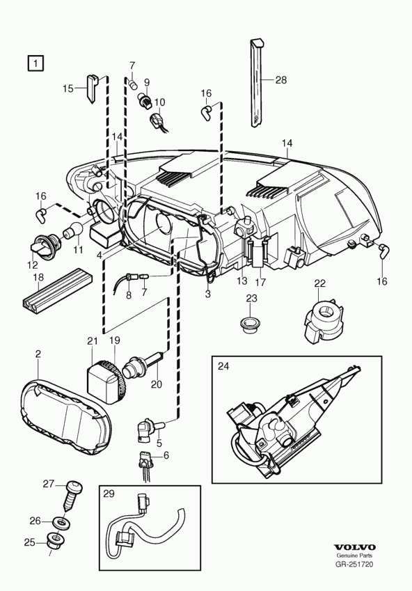 Volvo 983581 - Bulb, spotlight onlydrive.pro