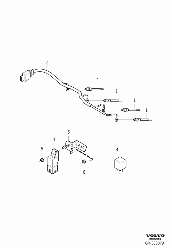 Volvo 30 72 506 9 - Glow Plug onlydrive.pro