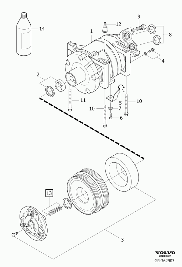 FORD 36000989 - Kompresors, Gaisa kond. sistēma onlydrive.pro