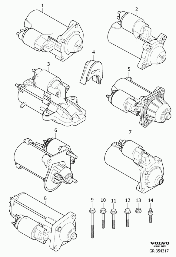 Volvo 8 603 690 - Starter onlydrive.pro