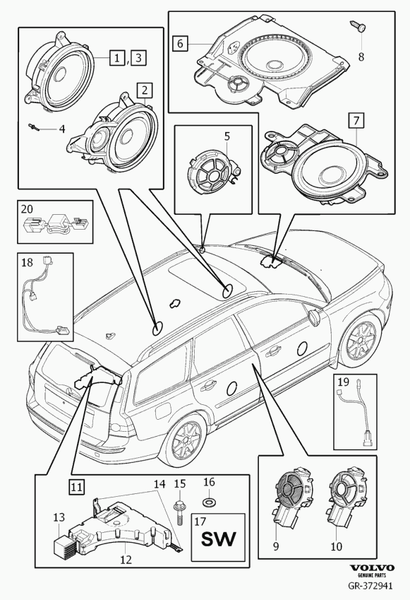 Volvo 30664494 - Starter onlydrive.pro