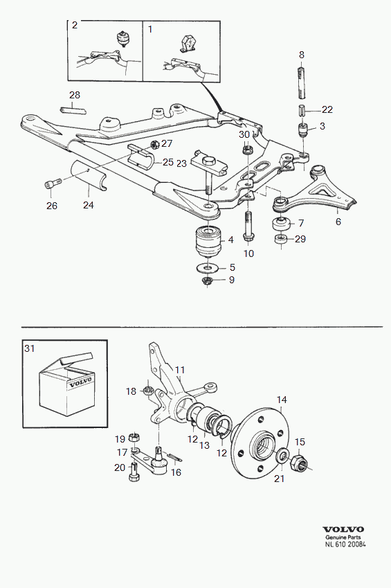 Volvo 3454197 - Bearing Kit, wheel hub onlydrive.pro