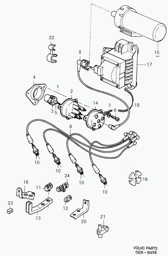 Volvo 3344473 - Ignition system: 1.00 pcs. onlydrive.pro