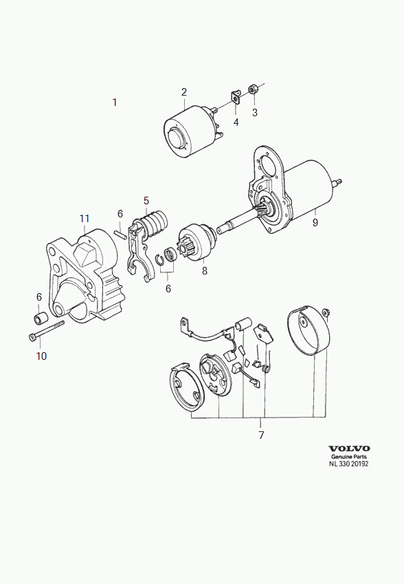 Volvo 9 031 302 - Starter onlydrive.pro