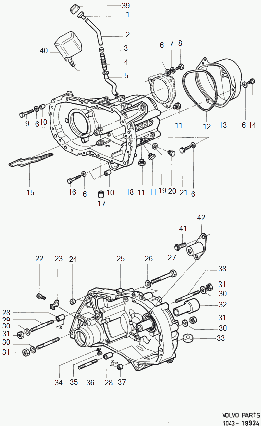 Volvo 30862047 - Guide Tube, clutch onlydrive.pro