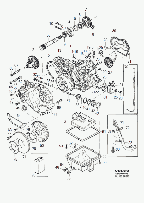 Volvo 1339524 - Automatic gearbox: 1.00 pcs. onlydrive.pro