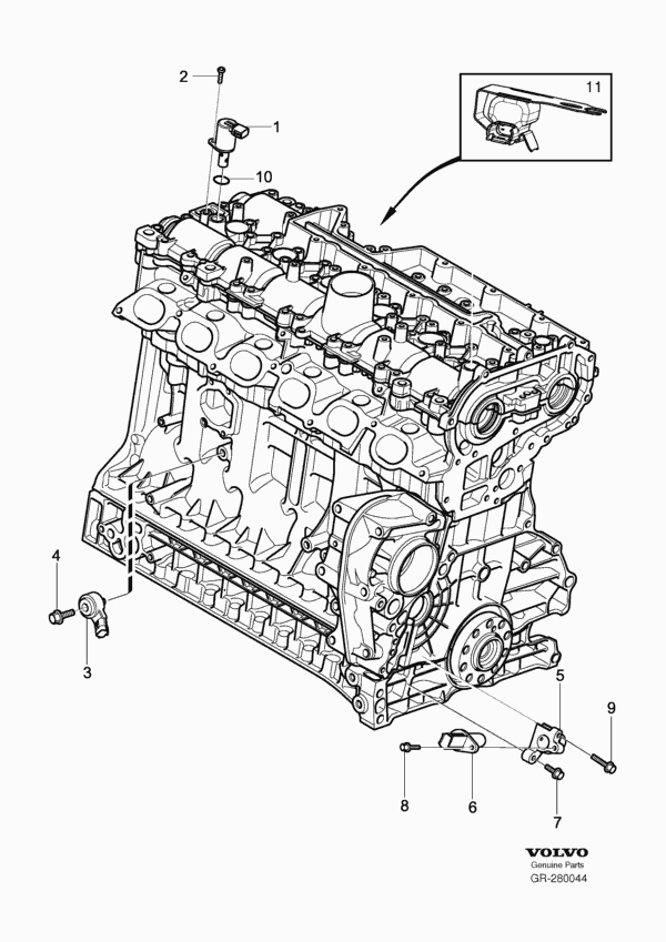 Volvo 30750883 - Knock Sensor onlydrive.pro