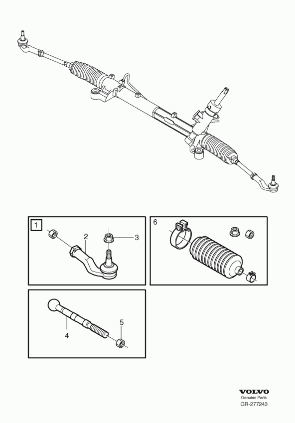 Volvo 31201413 - Tie Rod End onlydrive.pro