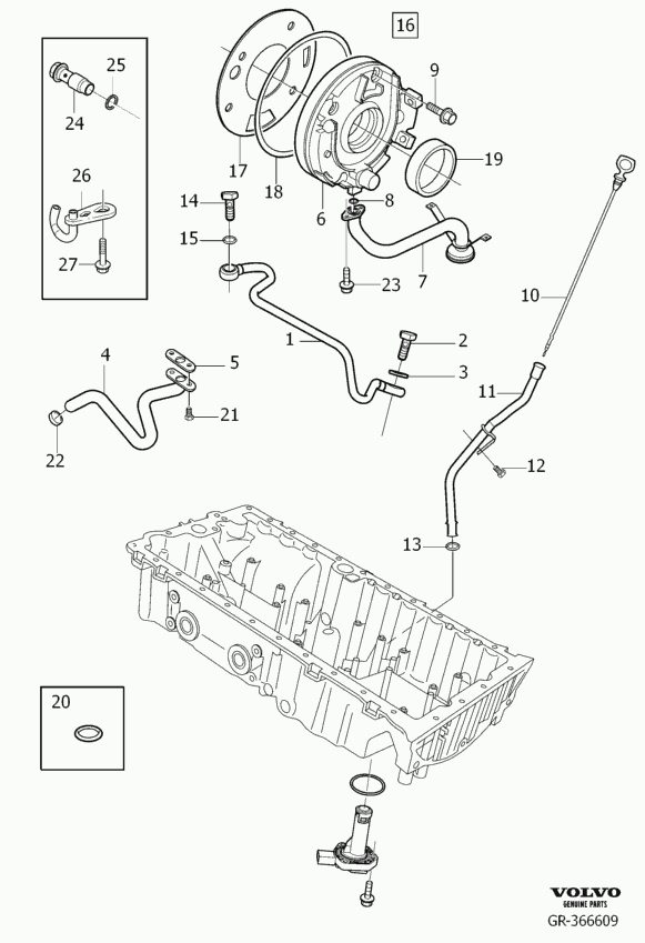 Volvo 30777955 - Seal, turbine inlet (charger) onlydrive.pro