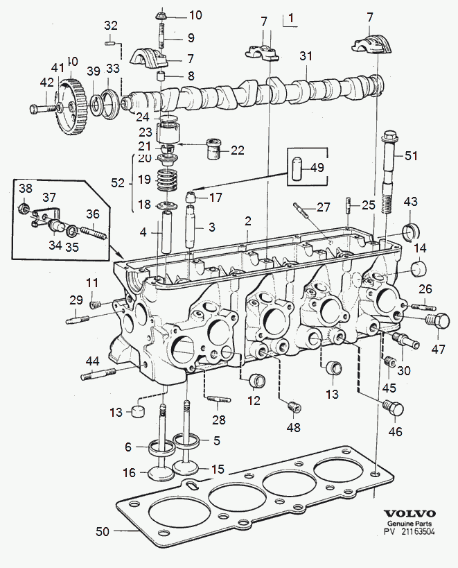 Volvo 1378646 - Прокладка, головка цилиндра onlydrive.pro