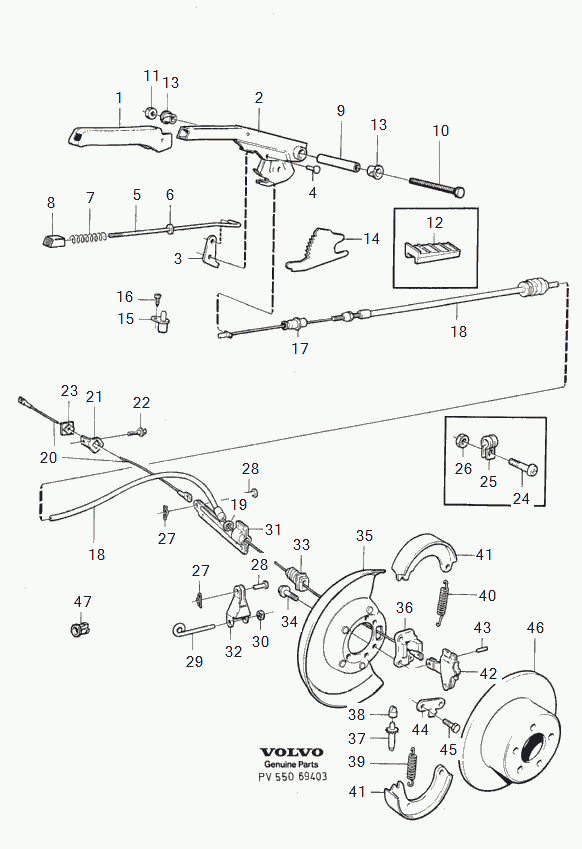 Volvo 1258467 - Switch, door contact onlydrive.pro