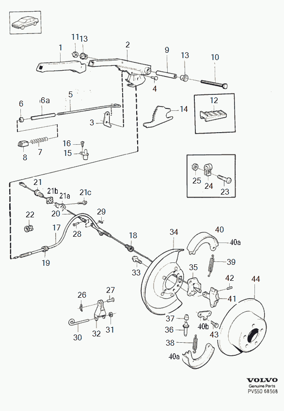 Volvo 677525 - Adjuster, drum brake onlydrive.pro