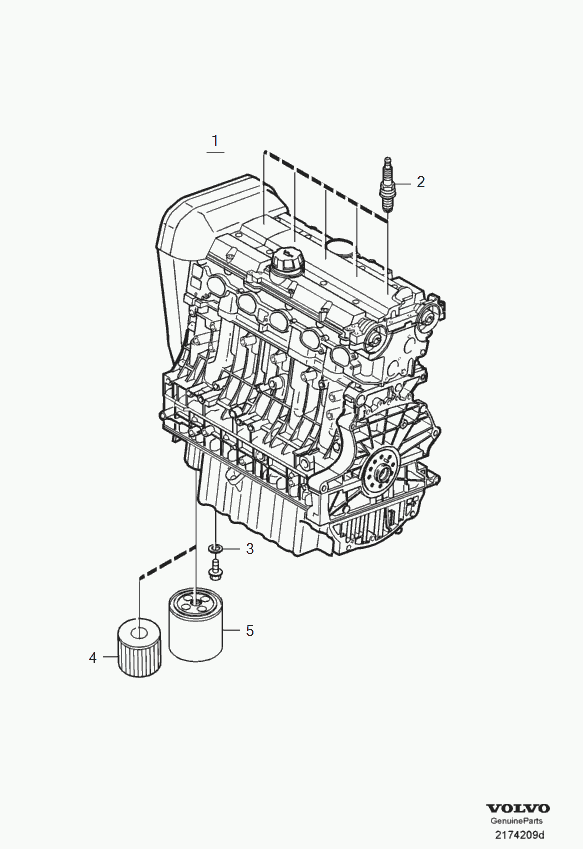 Volvo 1275810 - Масляный фильтр onlydrive.pro