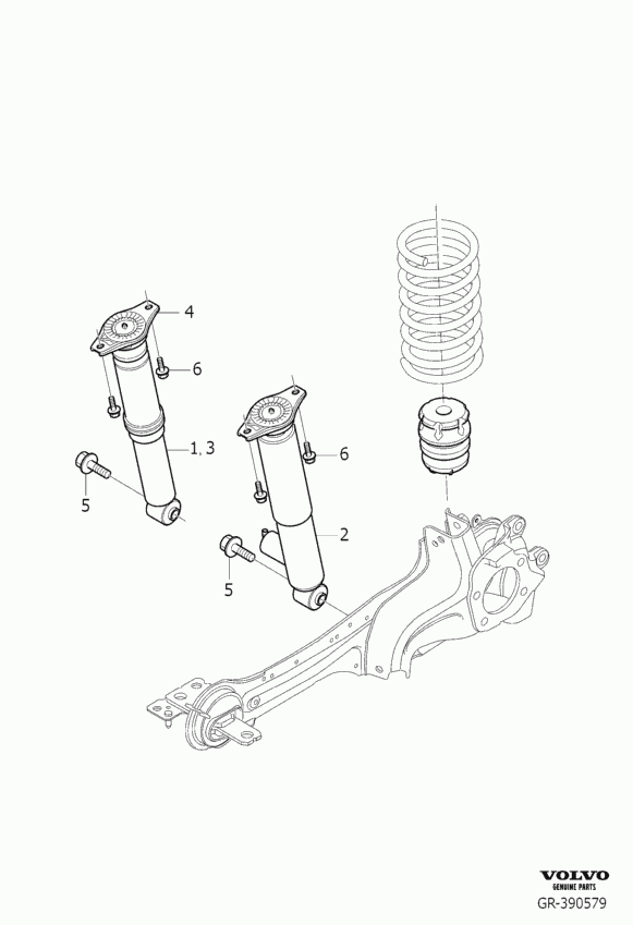 Volvo 31340694 - Shock Absorber onlydrive.pro