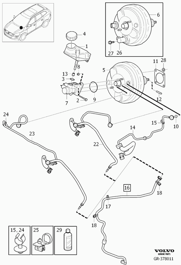 Volvo 31400202 - Brake Fluid onlydrive.pro