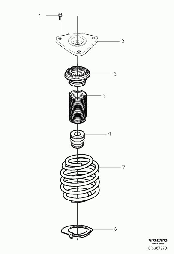 Volvo 30666842 - Dust Cover Kit, shock absorber onlydrive.pro