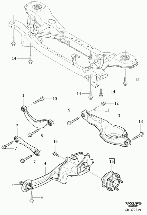 Volvo 31317267 - Track Control Arm onlydrive.pro