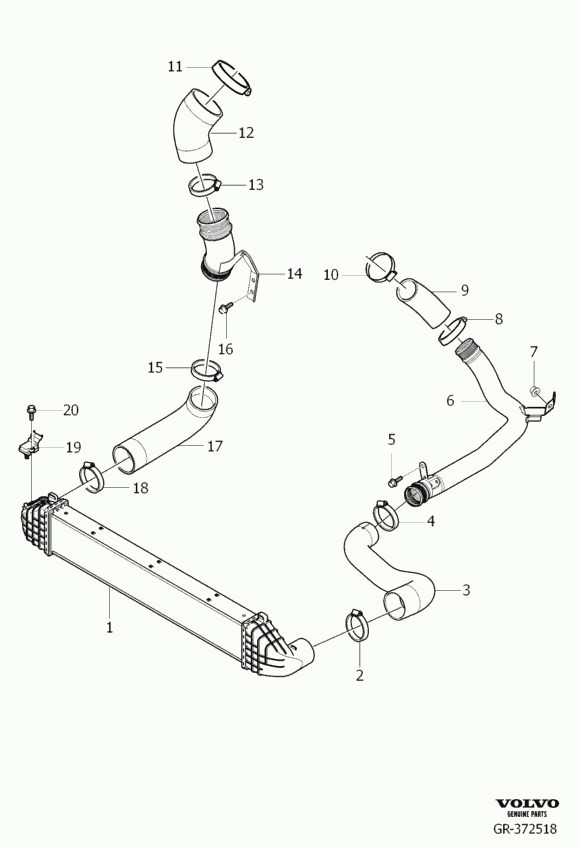 Volvo 3 135 546 3 - Sensor, boost pressure onlydrive.pro