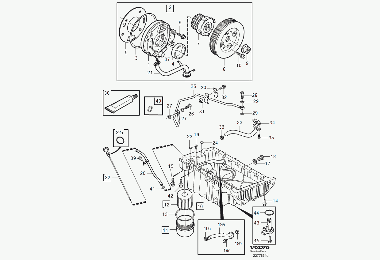 Volvo 986833 - Sealing Plug, oil sump onlydrive.pro