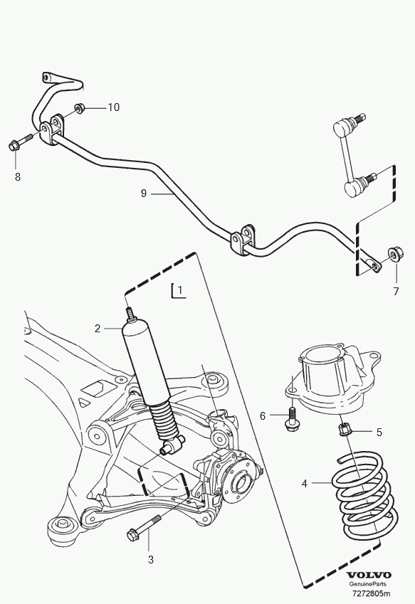 Volvo 8630548 - Bearing Bush, stabiliser onlydrive.pro