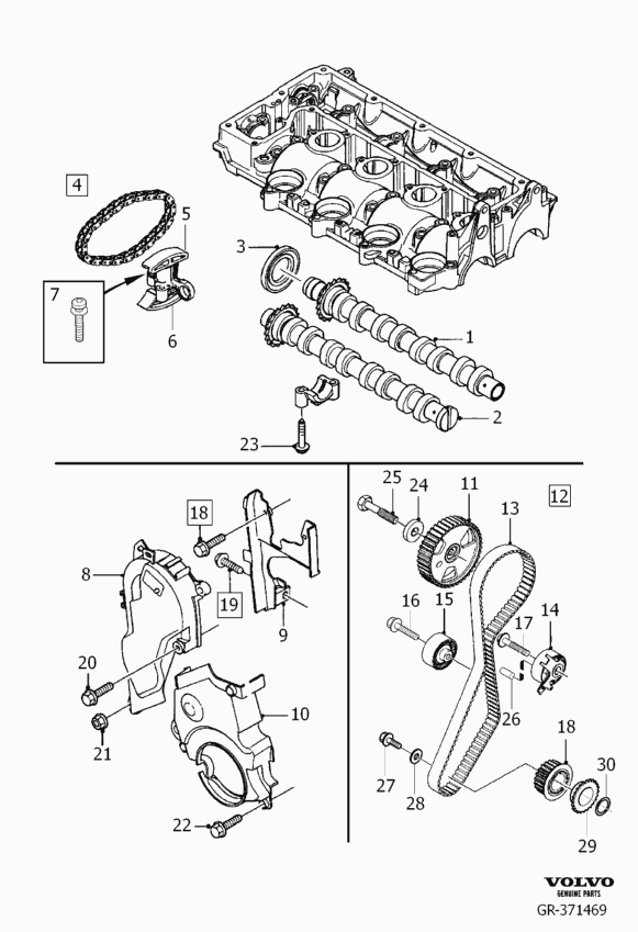 Volvo 8 653 758 - Shaft Seal, camshaft onlydrive.pro