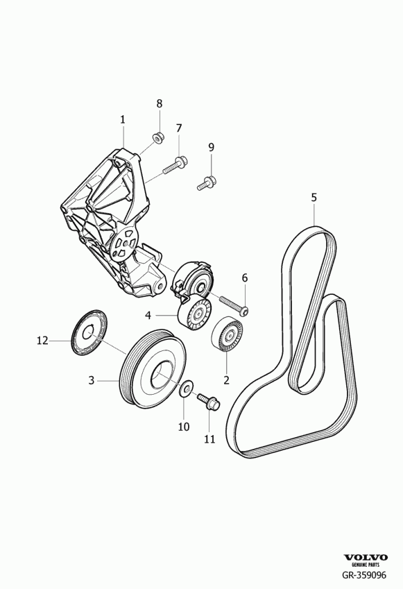 Volvo 30777352 - Auxiliary aggregate suspension: 1.00 pcs. onlydrive.pro