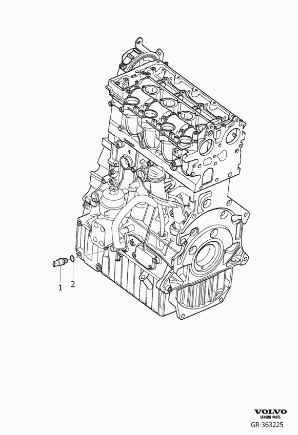 Volvo 3 072 522 9 - Devējs, Eļļas spiediens onlydrive.pro